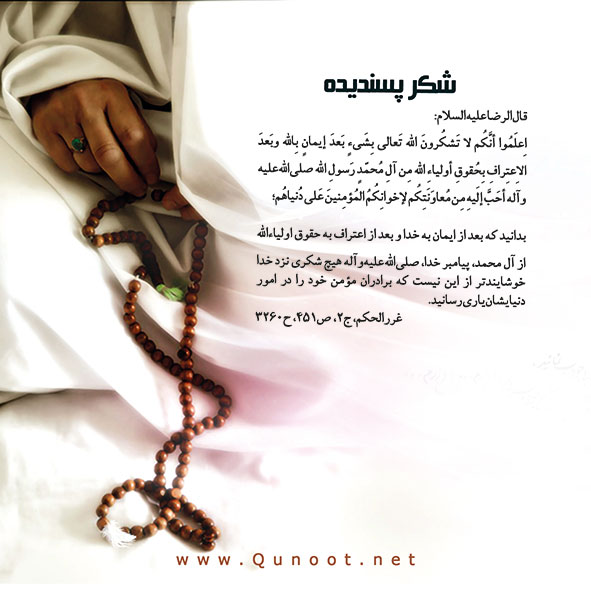 فرصتی برای سپاس