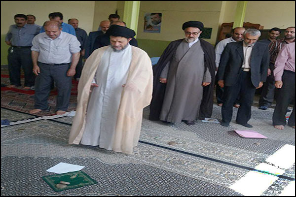 ششمین گردهمایی نماز با حضور امام جمعه و جمعی از مسئولین شهر