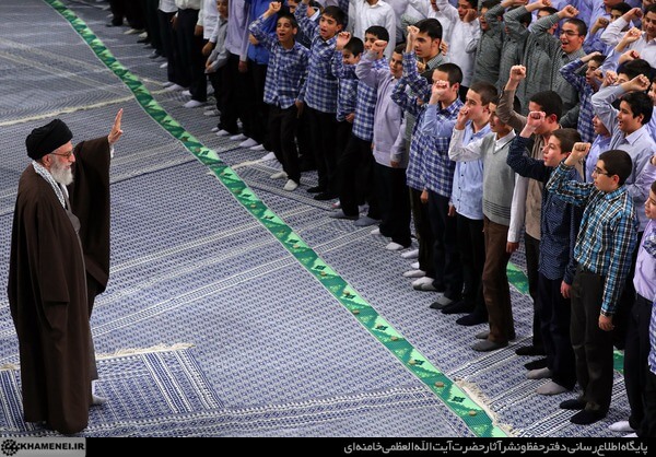 گزارش تصویری جشن تکلیف دانش‌آموزان در حضور رهبر انقلاب