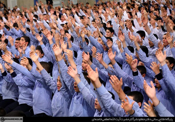 گزارش تصویری جشن تکلیف دانش‌آموزان در حضور رهبر انقلاب