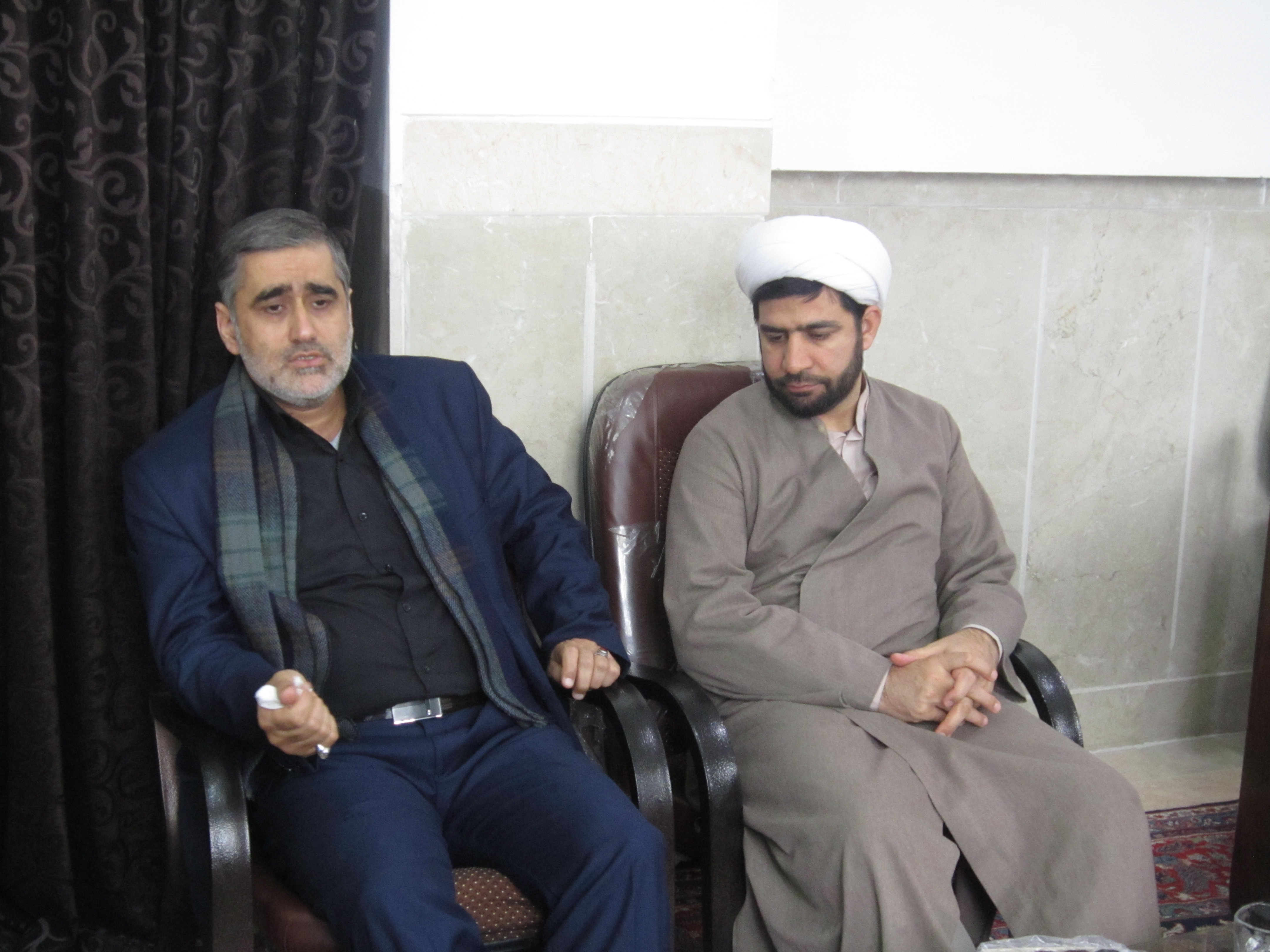 دیدار نماینده بسیج فرهنگی حشد الشعبی کشور عراق  در ایران با مدیر و معاونین مرکز تخصصی نماز+گزارش تصویری