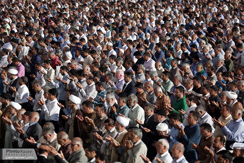 نماز با شکوه «عید سعید قربان» در حرم امام رضا(ع)