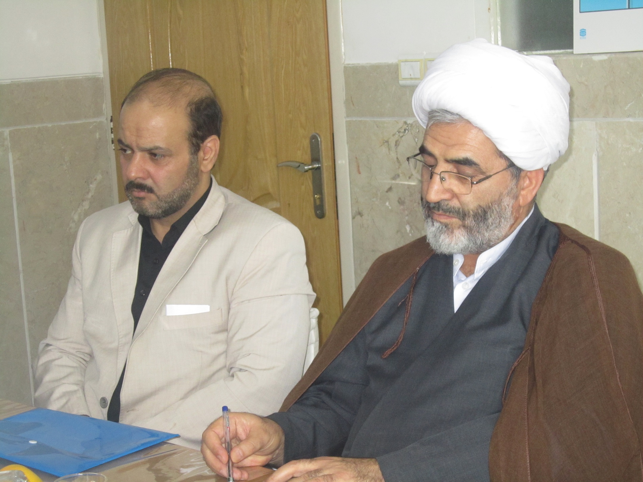 نشست معاون محترم امور فرهنگی  مجمع جهانی اهل بیت (ع) و مدیر محترم مرکز تخصصی نماز 
