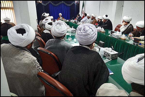 گزارش تصویری از دیدار اساتید و مبلغان مرکز تخصصی نماز  با آیت الله مصباح یزدی
