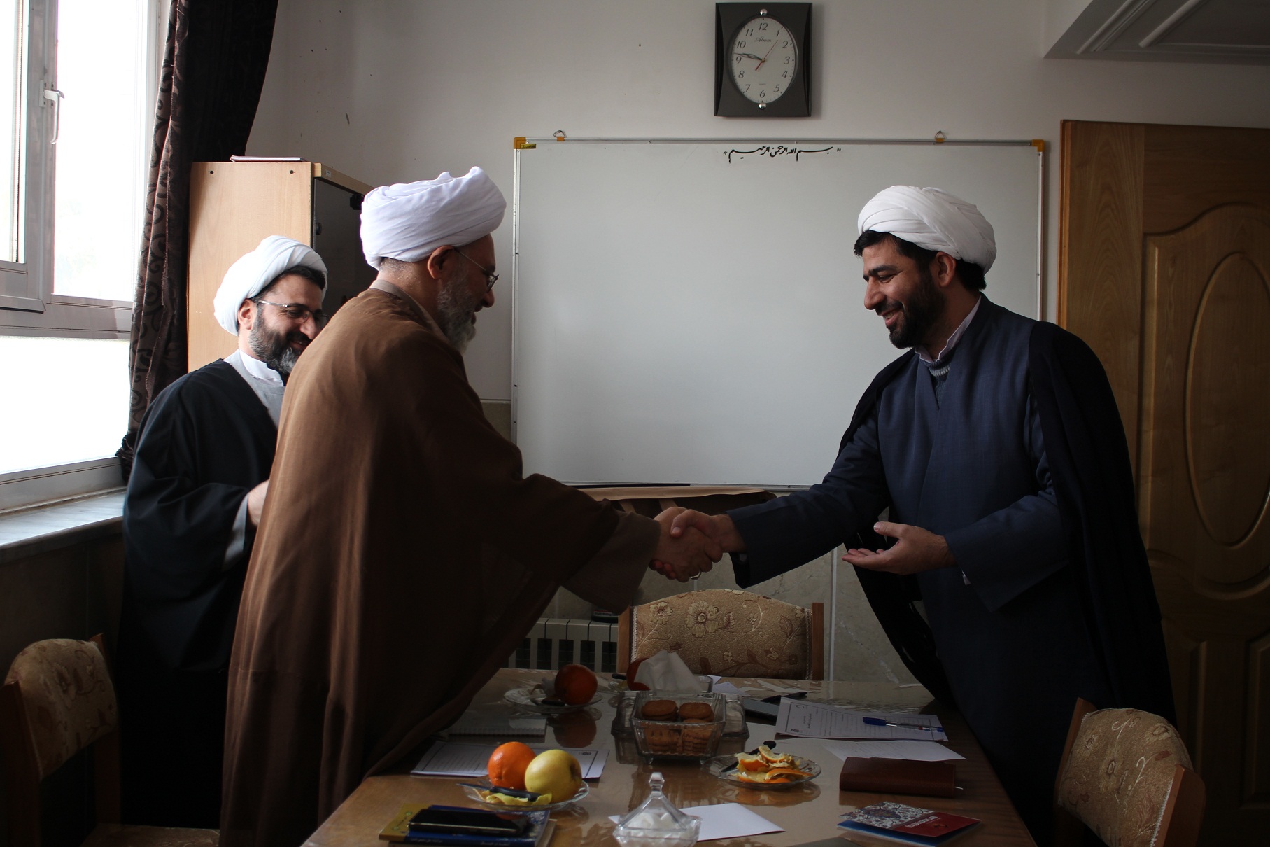دیدار مسئولان رادیو معارف با مدیر و روئسای ادارات مرکز تخصصی نماز