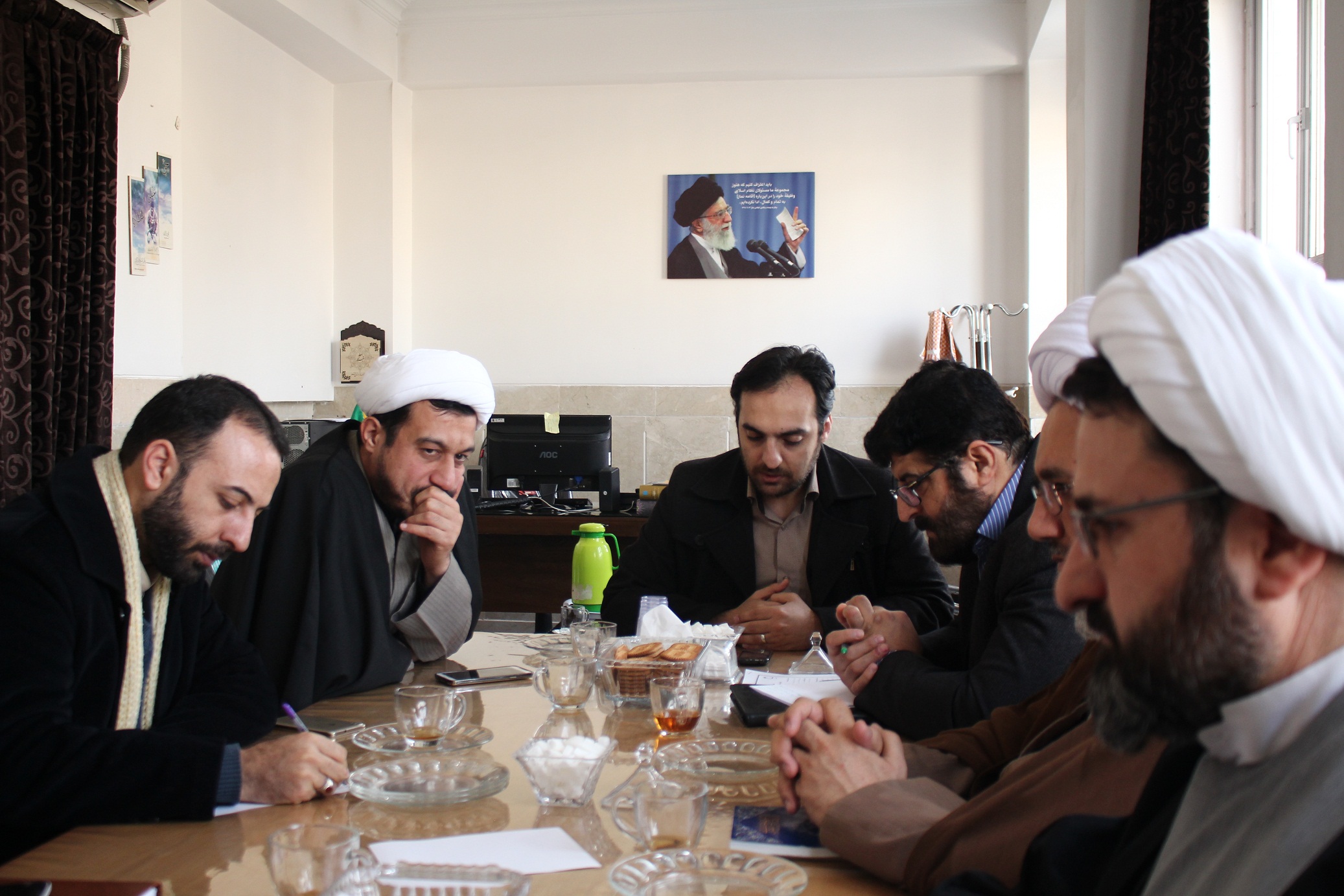 دیدار مسئولان رادیو معارف با مدیر و روئسای ادارات مرکز تخصصی نماز