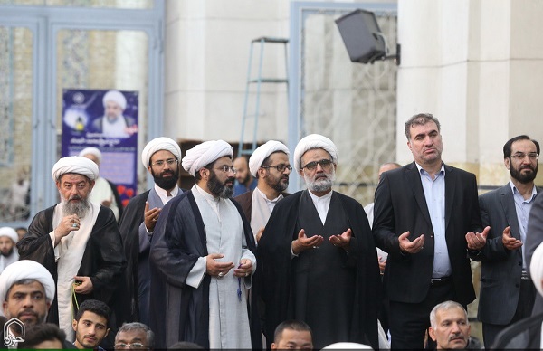مراسم بزرگداشت امام جمعه شهید کازرون در مسجد اعظم قم