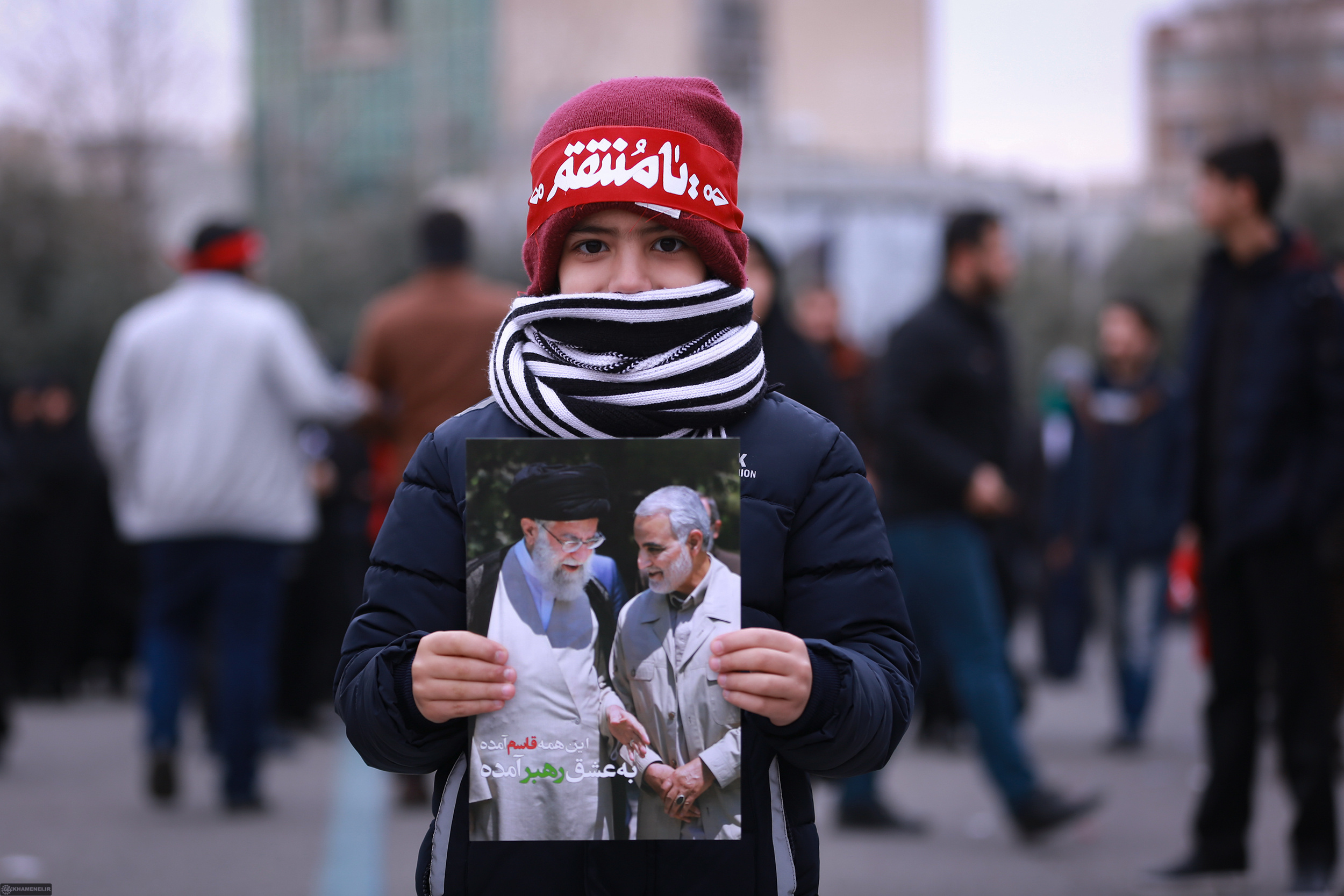 عکس هایی از خطبه نماز جمعه مقام معظم رهبری