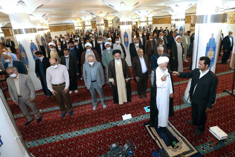 تنفس مجلس برای اقامه نماز آیات