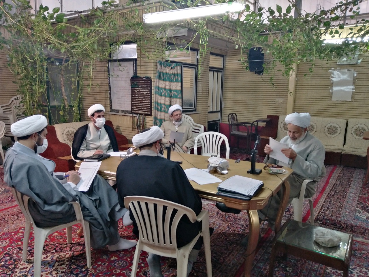 جلسه بررسی و بازنگری اهداف دروس سطح 3 رشته معارف نماز