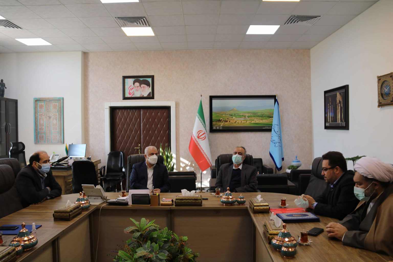 تفاهنامه همکاری فی مابین وزارت میراث فرهنگی و ستاد اقامه نماز امضا شد